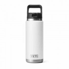 YETI® Rambler Straw Bottle Μπουκάλι - Θερμός Με Καλαμάκι 769ml - White