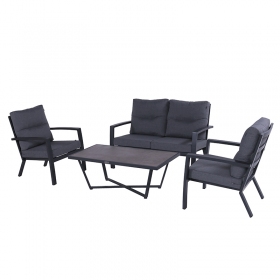 Hartman Canberra Lounge Set - Σετ Σαλονιού Αλουμινίου 4 τμχ - 72.499.710 ΣΕΤ