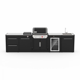 Weber Outdoor BBQ Kitchen 04 - Κουζίνα Εξωτερικού Χώρου Για Genesis Σειρά 300 Smart