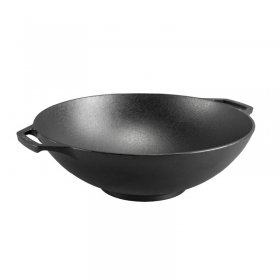 Μαντεμένιο Wok 35.5εκ. / 6.8lt – Lodge L14W