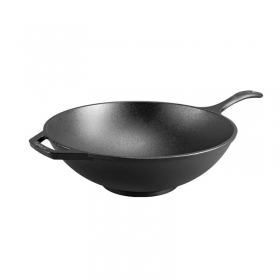 Μαντεμένιο Wok Chef Collection 31.75 εκ. – Lodge LC12W