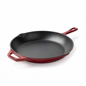 LODGE Εμαγιέ Μαντεμένιο Τηγάνι 28cm - Ruby
