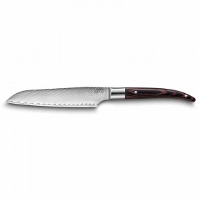 TB - SANTOKU KNIFE - LAGUIOLE EXPRESSION - ΛΑΜΑ ΔΑΜΑΣΚΟΥ - 18cm