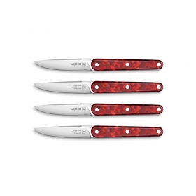 TB - 4 TABLE KNIVES JOSEPH NANOCUT® - RED