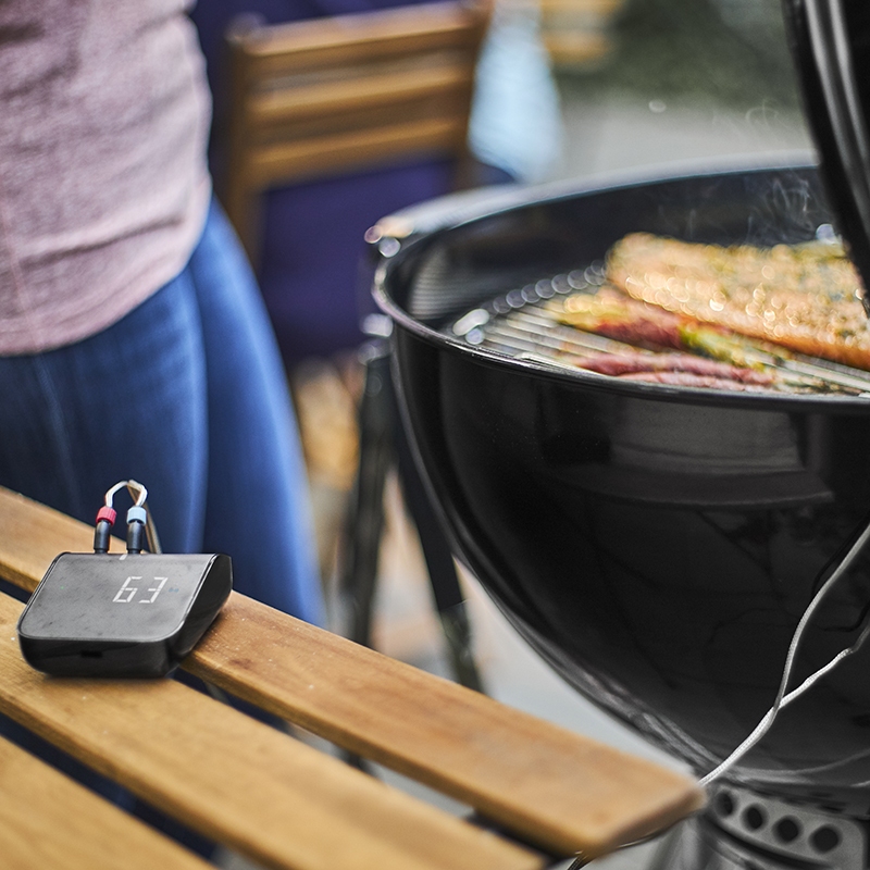 Weber 3202 WEBER CONNECT SMART GRILLING HUB Termometro Digitale Con Personalizzazione Della Temperatura Obiettivo