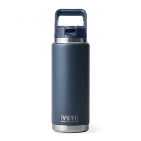 YETI® Rambler Straw Bottle Μπουκάλι - Θερμός Με Καλαμάκι 769ml - Navy