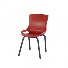 Hartman Sophie Pro Element Στοιβαζόμενη Καρέκλα Με Χαμηλή Πλάτη - Κόκκινη - 21.684.843
