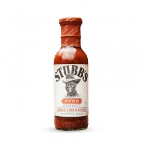 STUBB\'S® CHILI, LIME & GINGER PORK MARINADE 340ml