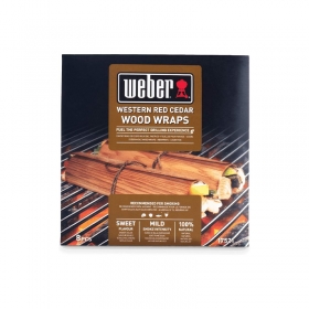 Weber Ξύλινα Φύλλα Περιτυλίγματος Για Καπνιστά Στη Σχάρα - 8τμχ - 17521