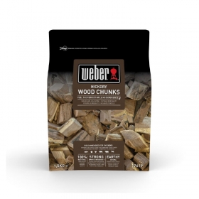 Weber Ξύλα Καπνίσματος Chunks Hickory - 1,5kg - 17619