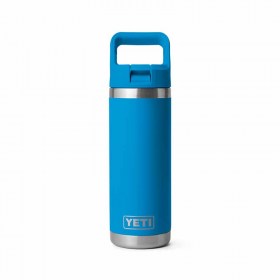 YETI® Rambler Straw Bottle Μπουκάλι - Θερμός 532ml - Big Wave Blue