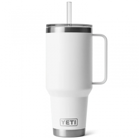 YETI® Rambler Κούπα - Θερμός Με Καλαμάκι 1.2 Lt - White