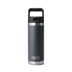 YETI® Rambler Straw Bottle Μπουκάλι - Θερμός 532ml - Charcoal