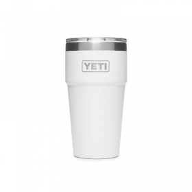 YETI® Ποτήρι - Θερμός 475ml Single Stackable Cap - White